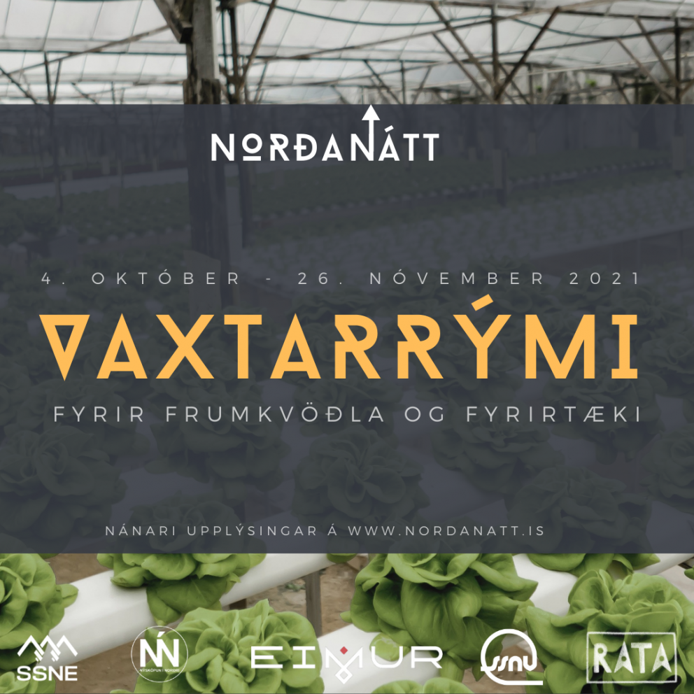 Fjöldi umsókna í Vaxtarrými