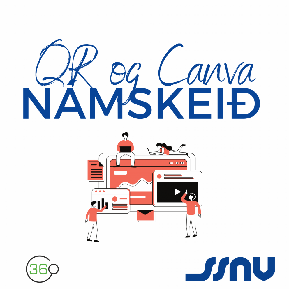 QR og Canva námskeið