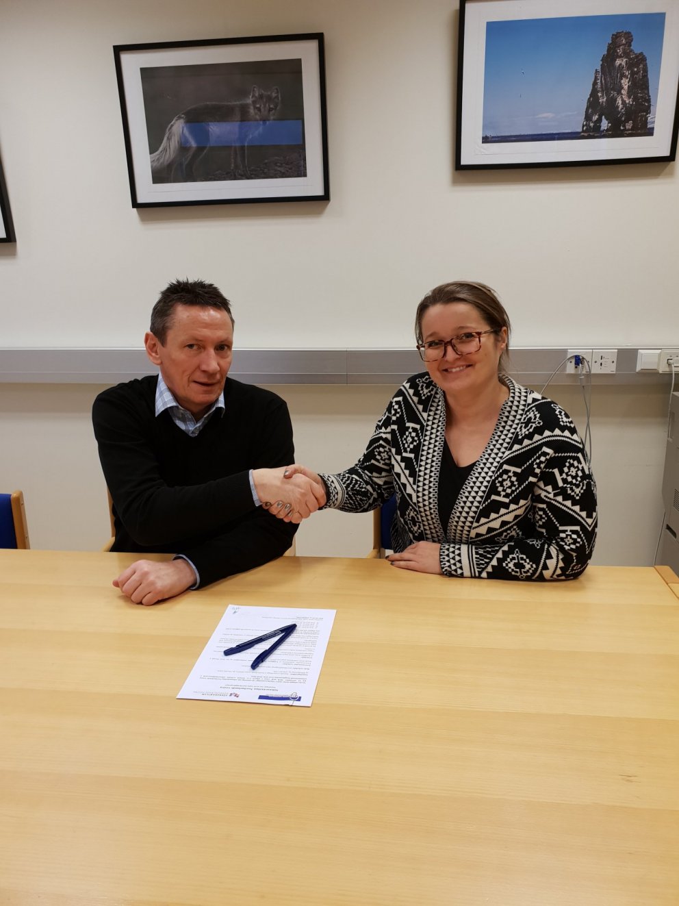 Samningur um stuðning við uppbyggingu innviða vegna gagnavers á Blönduósi