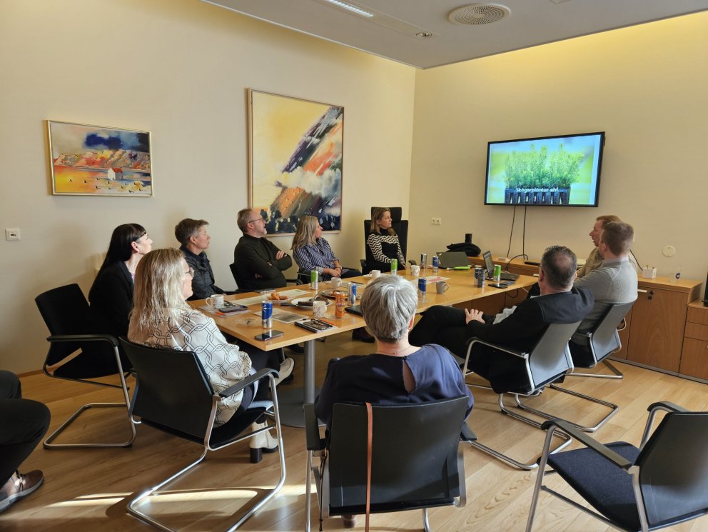 Fulltrúar stýrihóps stjórnarráðsins um byggðamál heimsóttu SSNV