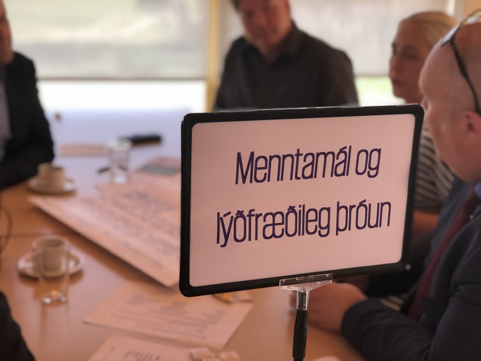 Framtíð Norðurlands vestra rædd