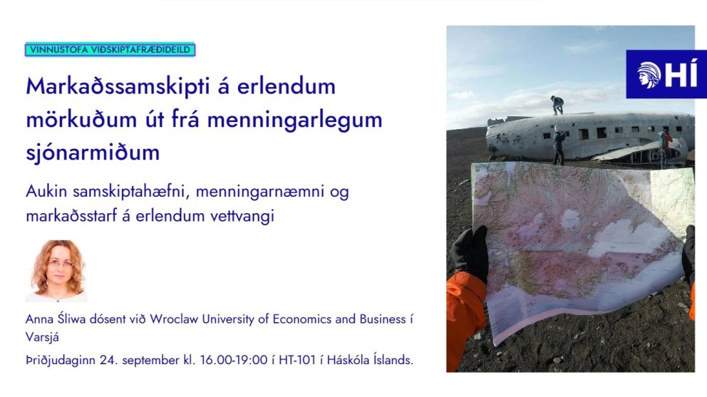 Vinnustofa í markaðssamskiptum á erlendum mörkuðum út frá menningarlegum sjónarmiðum