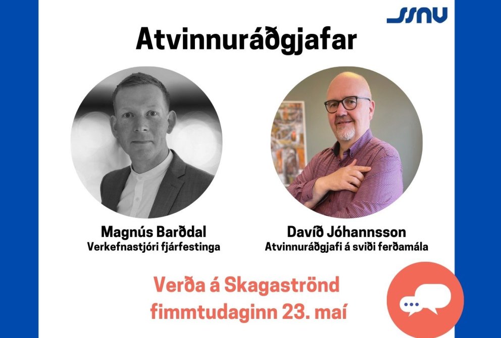 Atvinnuráðgjafar á Skagaströnd 23. maí