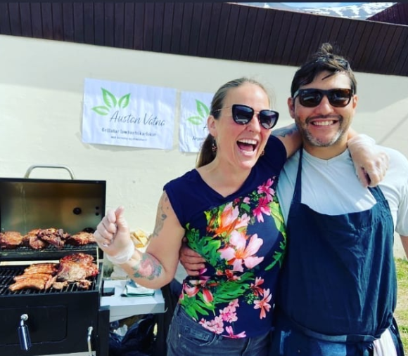 Austan Vatna tekur þátt í Vaxtarrými: Inga Dóra Þórarinsdóttir og Eduardo Montoya.