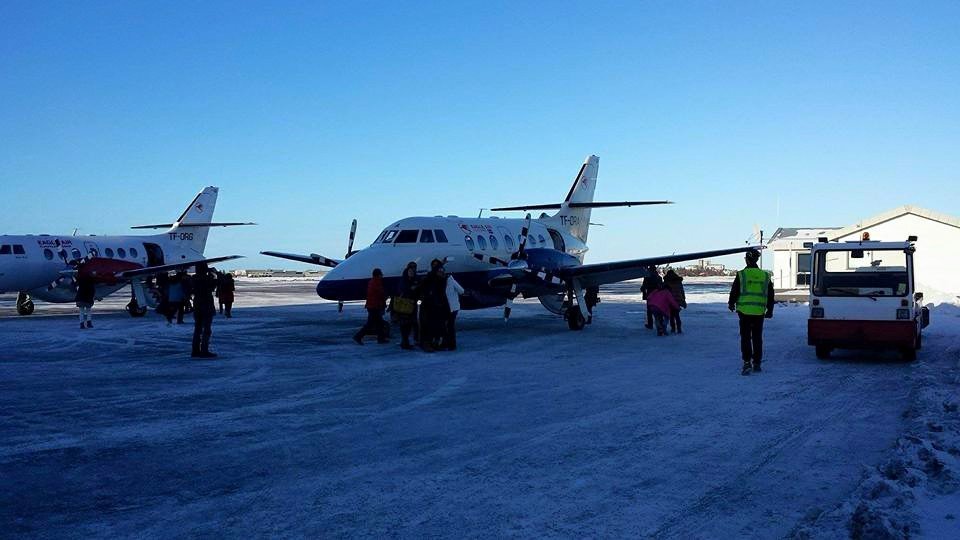 Frá Sauðárkróksflugvelli - hvenær sjáum við þetta aftur ?  (c) Héðinsfjörður fréttavefur