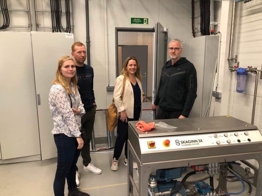 Starfsfólk SSNV heimsótti í dag Foodsmart Nordic