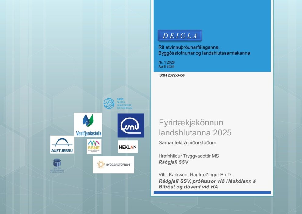 Niðurstöður Fyrirtækjakönnunar landshlutanna 2025 liggja nú fyrir