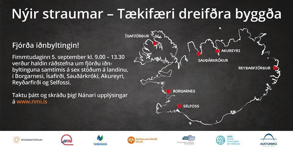 Tækifæri dreifðra byggða – málþing 5. september
