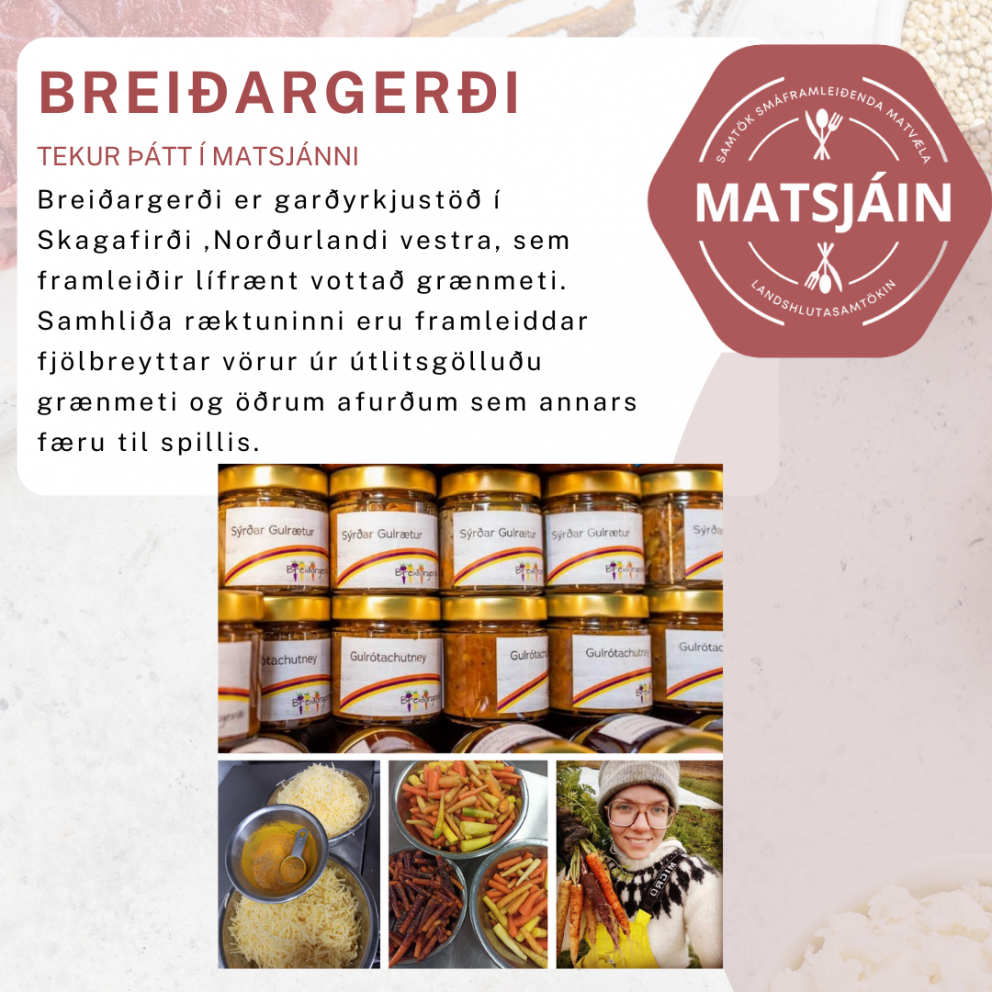 Breiðargerði tekur þátt í Matsjánni