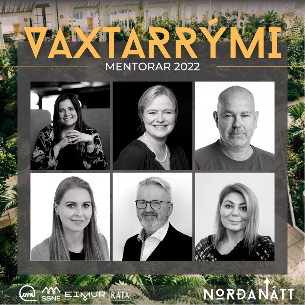 Fyrsti mentorafundur Vaxtarrýmis 2022