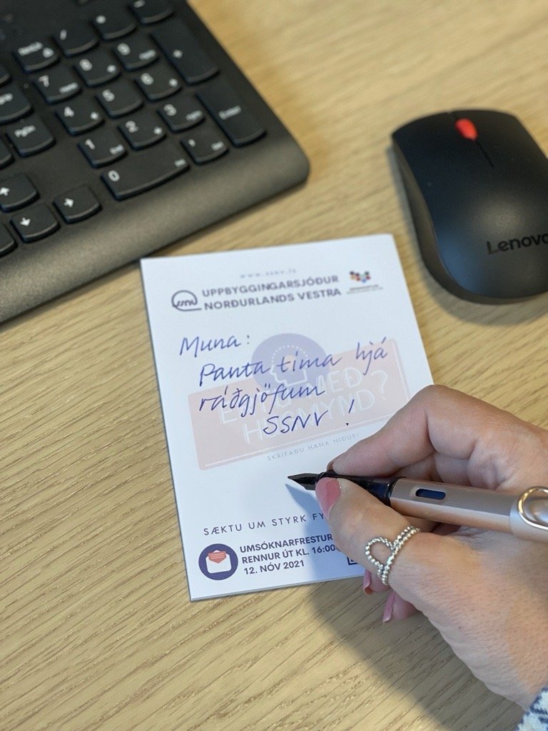 Ertu með hugmynd? Skrifaðu hana niður