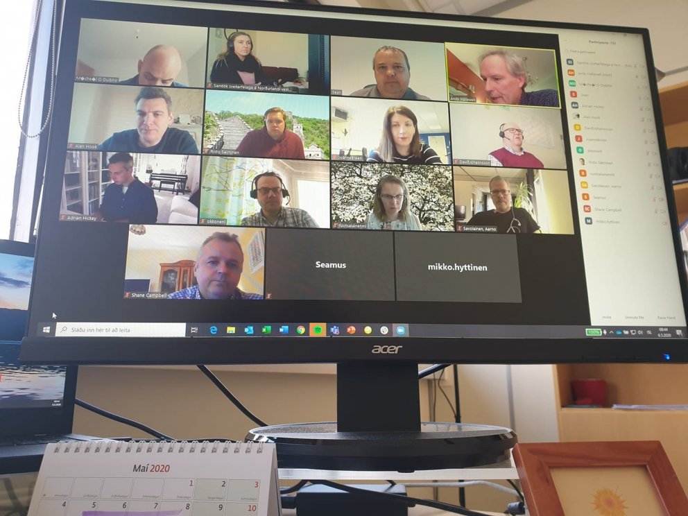 Digi2Market - Verkefnafundur í fjarfundarbúnaði