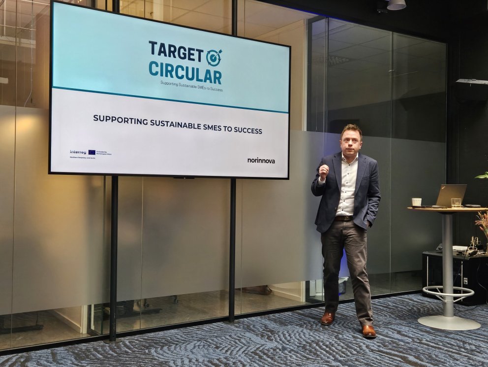 Dr Niall O’Leary verkefnastjóri Target Circular