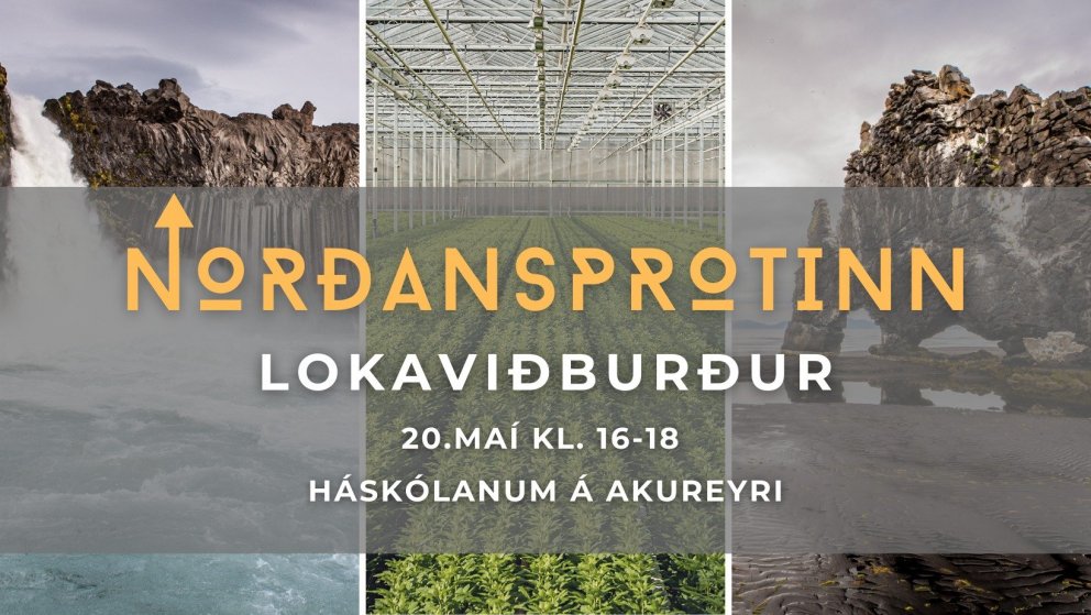 Norðansprotinn – Lokaviðburður 20. maí kl. 16:00