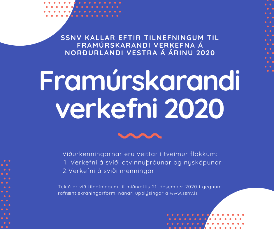 Framúrskarandi verkefni 2020