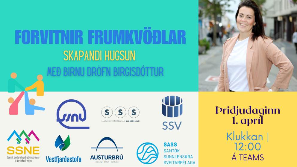 Forvitnir frumkvöðlar - Skapandi hugsun - 1. apríl