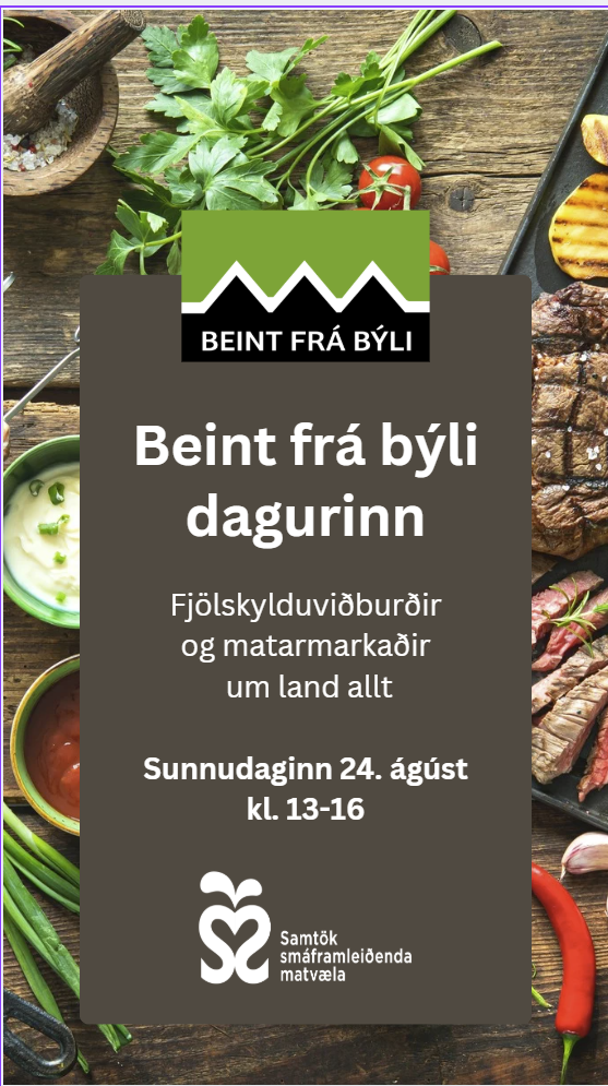 Beint frá býli dagurinn er um helgina