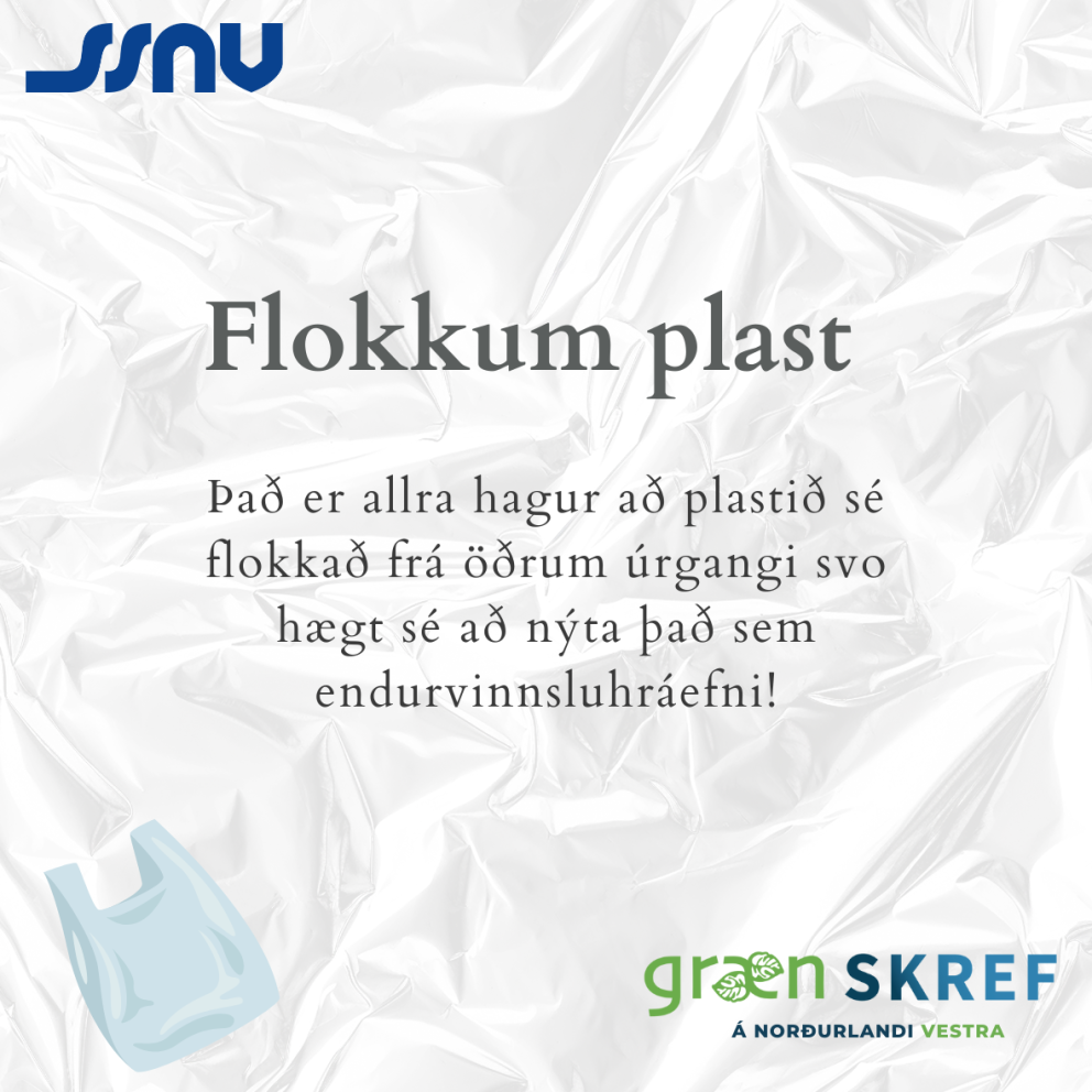 Plast! - Fróðleiksmoli um umhverfismál