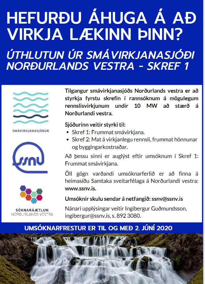 Hefurðu áhuga á að virkja lækinn þinn?