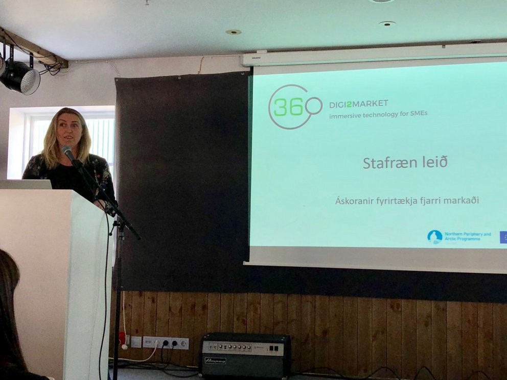 Kynning á Stafrænni leið á ársfundi Byggðastofnunar