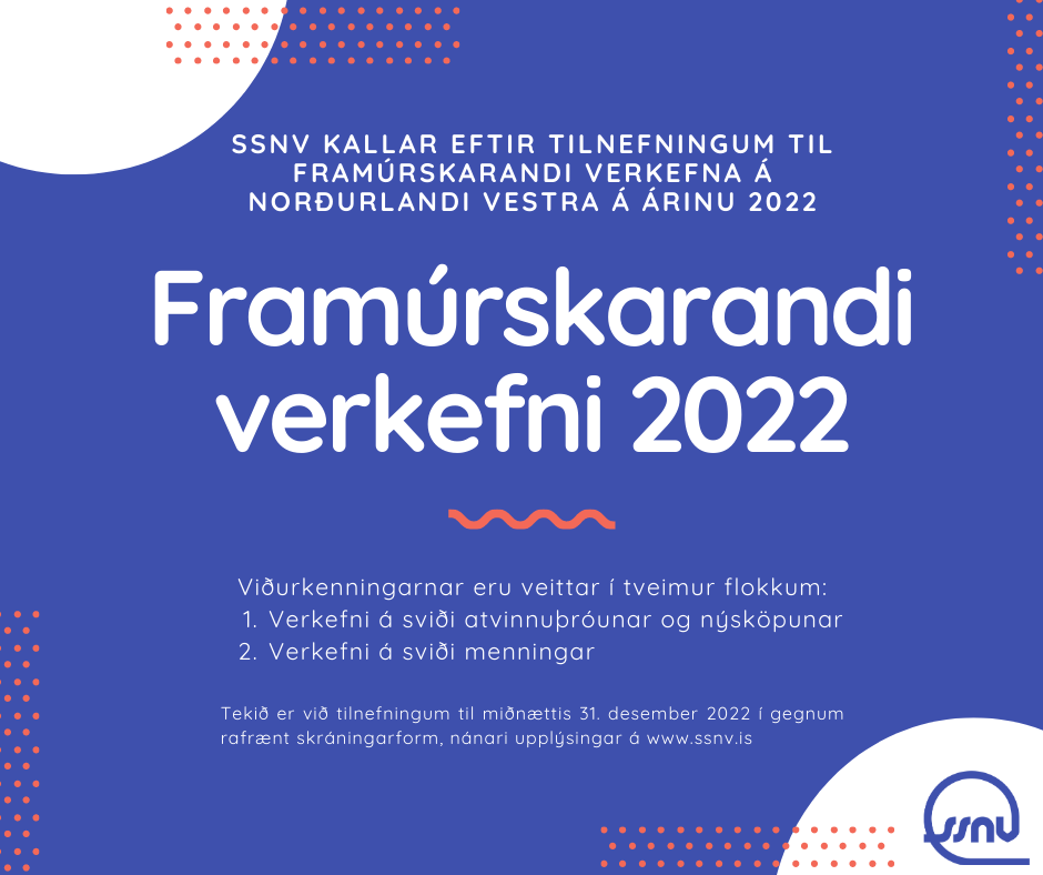 Framúrskarandi verkefni 2022
