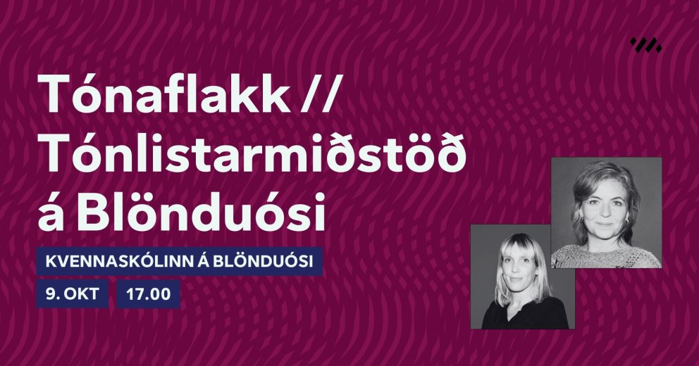 Tónaflakk - Tónlistarmiðstöð í heimsókn á Blönduósi
