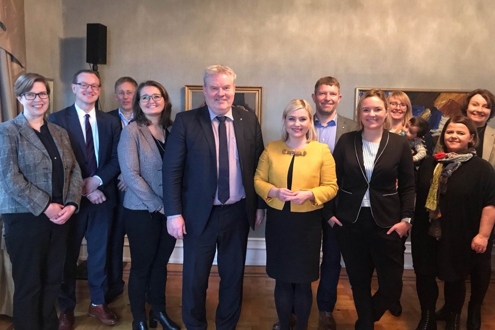 Sigurður Ingi Jóhannsson, samgöngu- og sveitarstjórnarráðherra, Lilja Dögg Alfreðsdóttir, mennta- og&hellip;