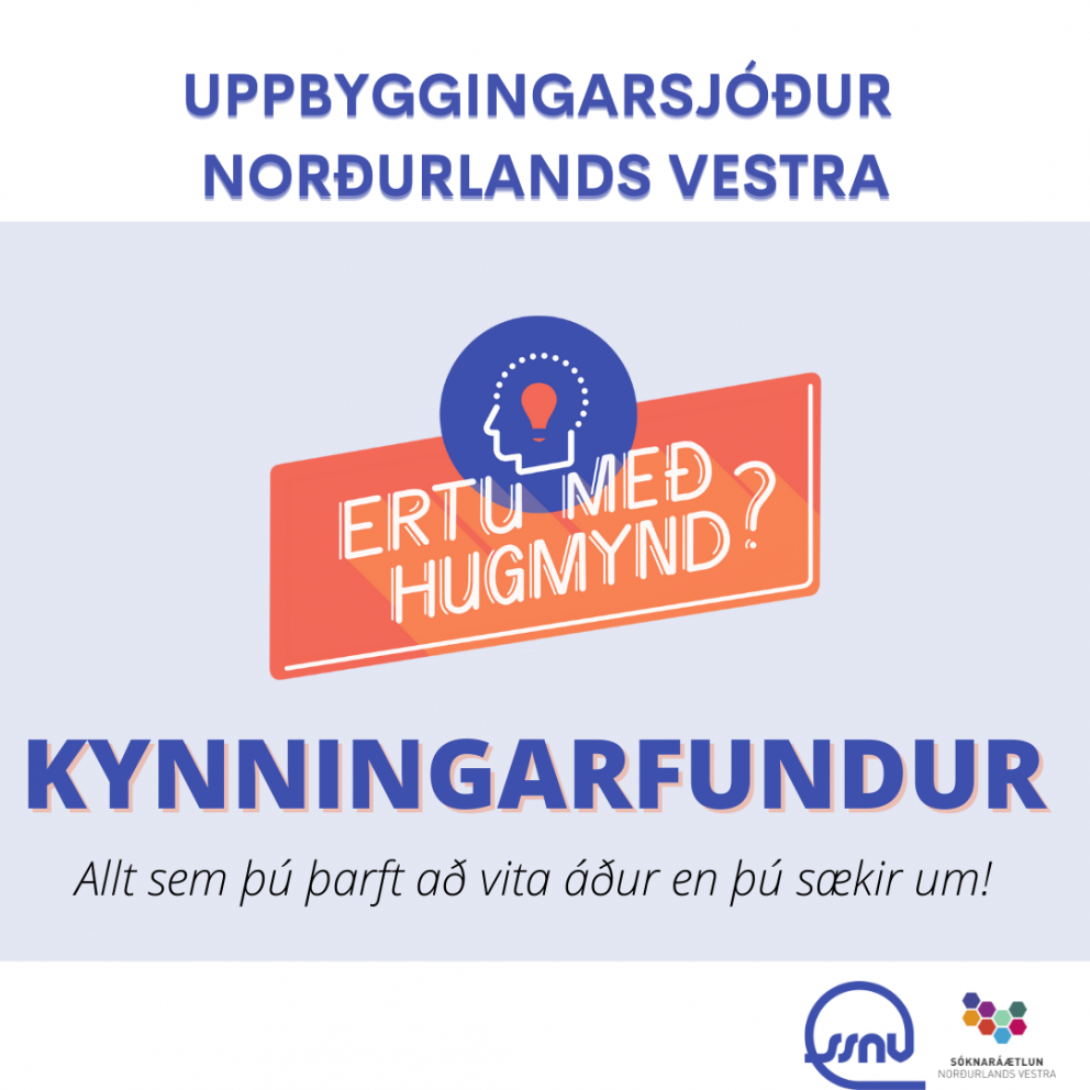 Upptaka af kynningarfundi Uppbyggingarsjóðs Norðurland vestra