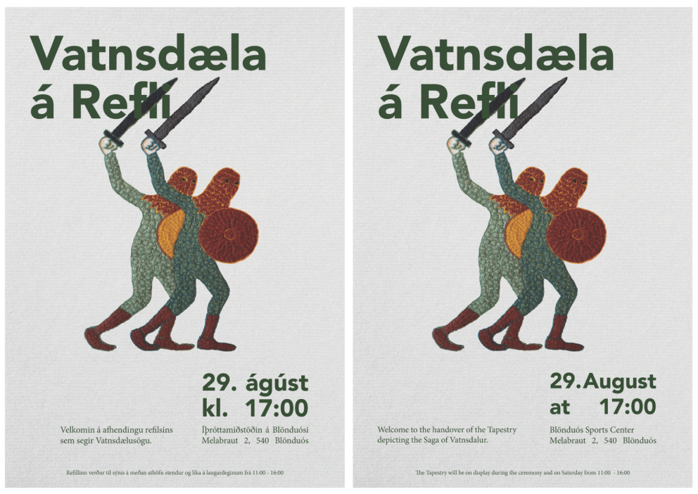 Afhending Vatnsdælu á refli